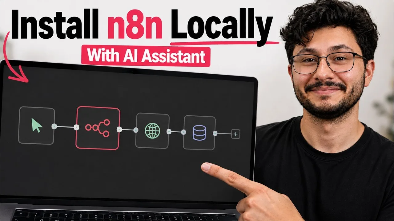 n8n local setup and AI Assistant configuration