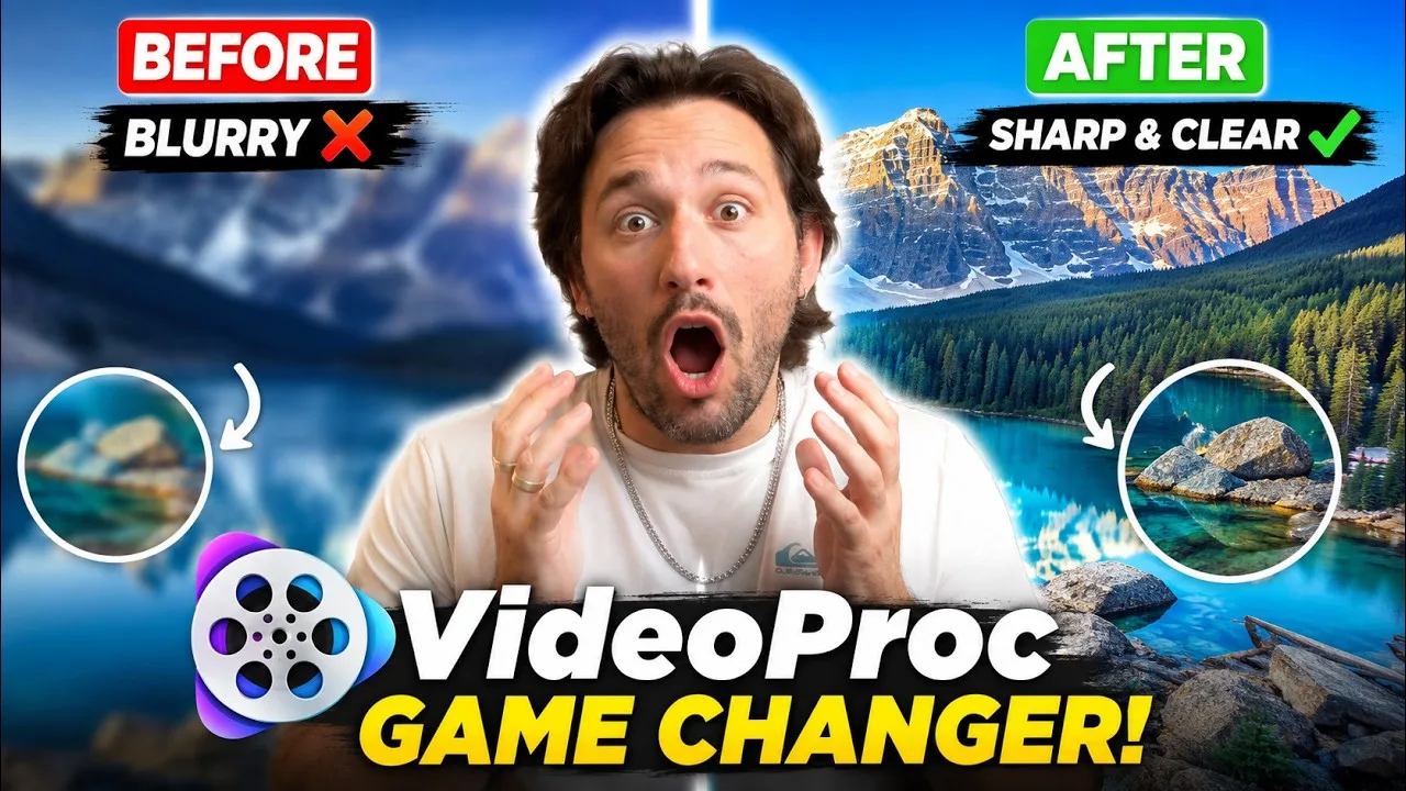 VideoProc Converter AI review: 4K upscaling and repair