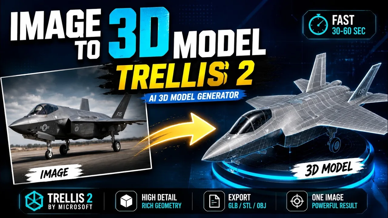 Trellis 2 review: image-to-3D tests and GLB export