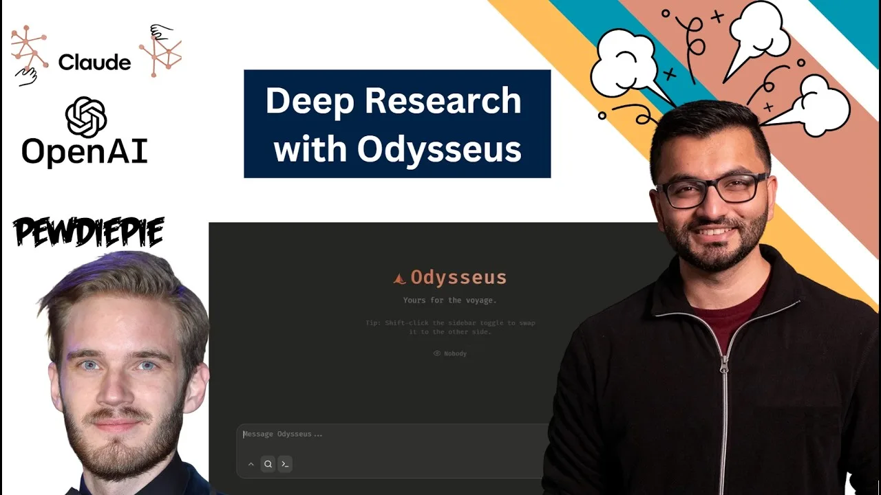 Odysseus Deep Research setup with Ollama and SearXNG